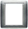 Ploča Round 8M siva atlantik metal