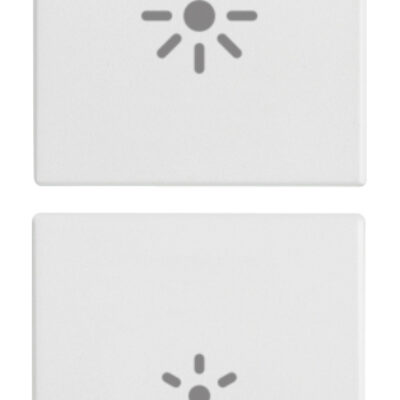 Dva polutasta 1M dimmer bijeli
