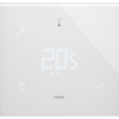 Termostat KNX HOTEL 2M b.co dijamant