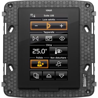 Dodirni zaslon KNX 4,3in Full Flat sivi
