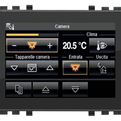 Dodirni zaslon sa Full Flat KNX 3M sivo