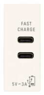 Napajanje USB C+C 15W 3A 5V bijelo