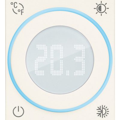 Termostat s okretnim kotačićem IoT 2M bijeli