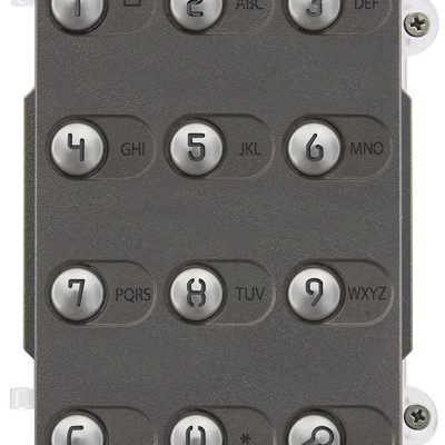 Prednji modul tipkovnice IK09 IP54 Heavy