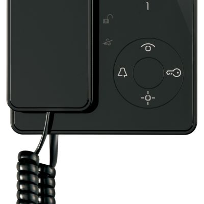 Interfon Tab mikrotelefon, crni audioless.