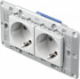 UTIČNICE SET 2x SCHUKO2P+E 16A