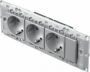 UTIČNICE SET 3x SCHUKO2P+E 16A