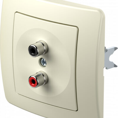UTIČNICA AUDIO2xRCA IW