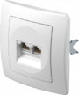 UTIČNICA CAT6S KS DOUBLE2x RJ45