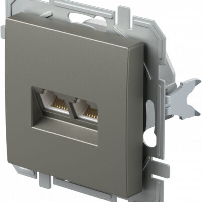 UTIČNICA CAT5e KS DOUBLE2x RJ45