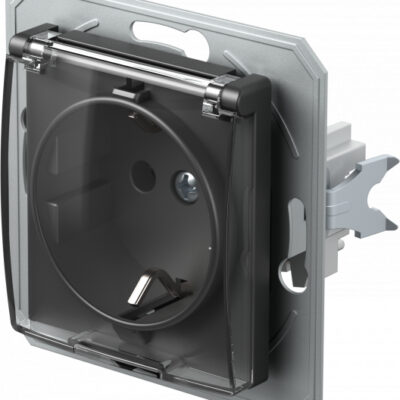 UTIČNICA SCHUKO+POKLOPAC2P+E 16A 25
