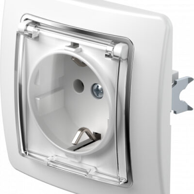 UTIČNICA SCHUKO+POKLOPAC2P+E 16A 25