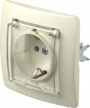 UTIČNICA SCHUKO+POKLOPAC2P+E 16A 25