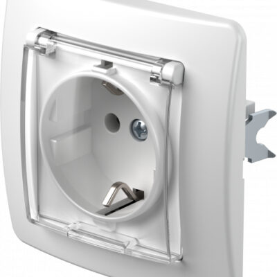 UTIČNICA SCHUKO+POKLOPAC2P+E 16A 25