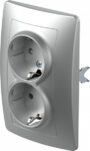 UTIČNICA SCHUKO DOUBLE2P+E 16A 2