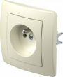 UTIČNICA FRENCH2P+E 16A 250V~ IW