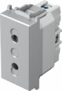 UTIČNICA EURO+KS2P 10A 250V~ 1M