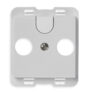 Adapter utičnice TV-RD-SAT Silver