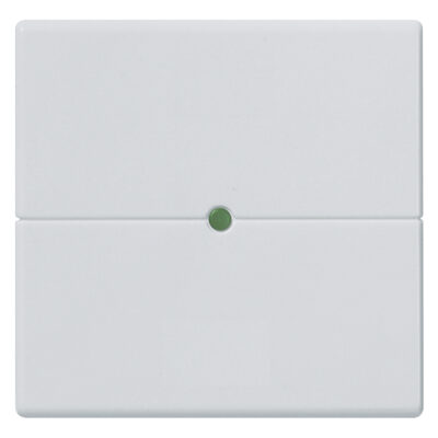 Gumb 2M neutralni impuls za bascule Silver