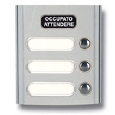Modul s 3 tipke OCC-ATT siva svjetlost