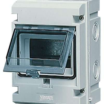 Centrala za zid 5M IP55 +PT siva
