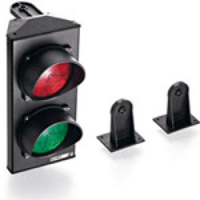 Semaforska svjetla s 2 LED-a crveno-zelena s nosačem