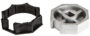Coppia adattatori ottagon. tappar. D60mm
