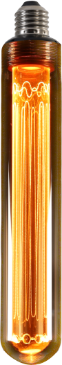 LED BULB E27 3W AMBER 1800K GOLDEN GLASS