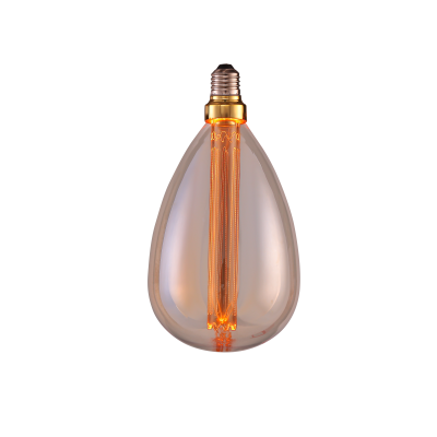 LED BULB E27 3W AMBER 1800K GOLDEN GLASS