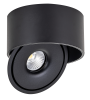 LED COB 20W DOWNLIGHT ROUND ROTATABLE BLACK AC85-265V 100LM/W CCT - BRIDGELUX