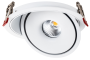 LED COB 30W DOWNLIGHT ROUND ROTATABLE WHITE AC85-265V 100LM/W CCT - BRIDGELUX