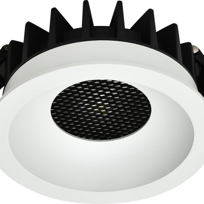 LED COB 10W DOWNLIGHT ROUND WHITE AC85-265V 100LM/W CCT – BRIDGELUX