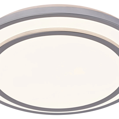 LED CEILING LIGHT 12W 75LM/W WHITE/SILVER BODY CCT