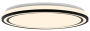 LED CEILING LIGHT 36W 75LM/W WHITE/BLACK BODY CCT