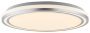 LED CEILING LIGHT 36W 75LM/W WHITE/SILVER BODY CCT