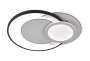 LED CEILING LIGHT 84W 75LM/W WHITE/BLACK BODY CCT + REMOTE CONTROL