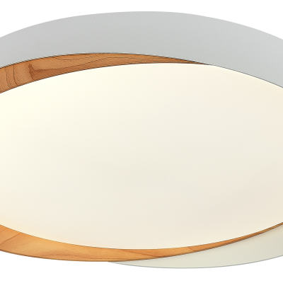 LED CEILING LIGHT WHITE+LIGHT WOOD 36W 90LM/W 3CCT-MEMORY + REMOTE CONTROL