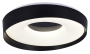 LED CEILING LIGHT BLACK 54W 90LM/W 3CCT-MEMORY + REMOTE CONTROL