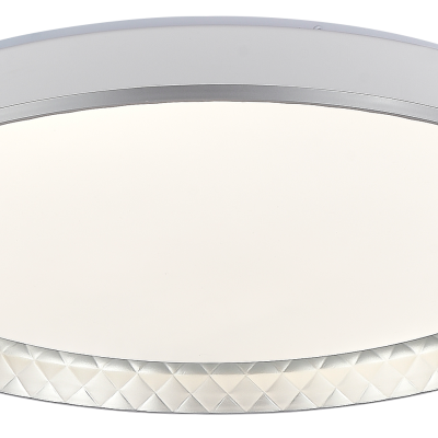 LED CEILING LIGHT SILVER 36W 90LM/W 3CCT-MEMORY + REMOTE CONTROL