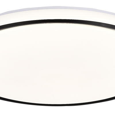 LED CEILING LIGHT BLACK+WHITE 54W 90LM/W 3CCT-MEMORY + REMOTE CONTROL