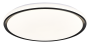 LED CEILING LIGHT BLACK+WHITE 54W 90LM/W 3CCT-MEMORY + REMOTE CONTROL