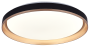 LED CEILING LIGHT BLACK+GOLD 36W 90LM/W 3CCT-MEMORY + REMOTE CONTROL