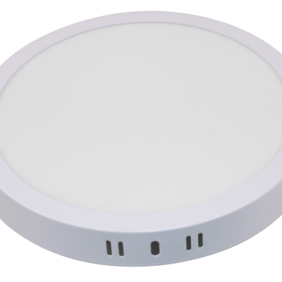 LED 6W SURFACE PANEL ROUND AC85-260V 3CCT WHITE