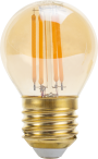 LED BULB E27 G45 4W 320LM 175-265V 2700K GOLDEN GLASS DIMMABLE