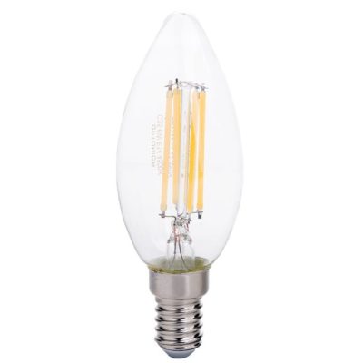 LED CANDLE C35 6W 730LM E14 220-240V 6000K FILAMENT