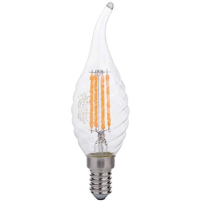 LED TWIST CANDLE TIP C35 4W 400LM E14 220-240V 2700K – FILAMENT