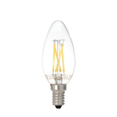 LED CANDLE C35 4W 400LM E14 175-265V 6000K- FILAMENT