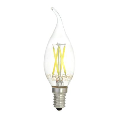 LED CANDLE C35 4W 400LM E14 175-265V 6000K – TIP FILAMENT