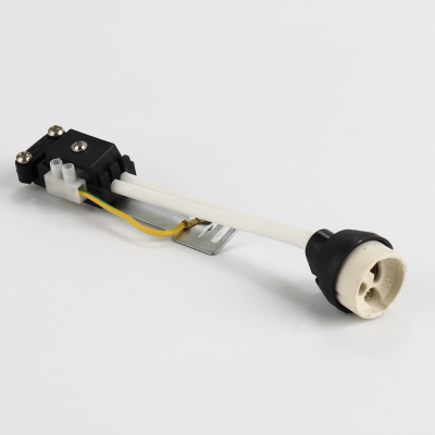 GU10 LAMP HOLDER + 0.5 SQUARE SINGLE INSULATED + EARTH WIRE