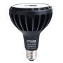 LED PAR30 25W/220V E27 6000K RA80 - BLACK